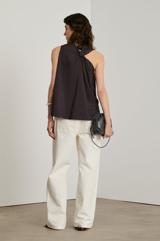 Top Enora - Marron Foncé - Femme