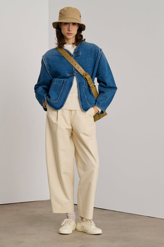 Veste Agatha - Bleu - Coton - Femme