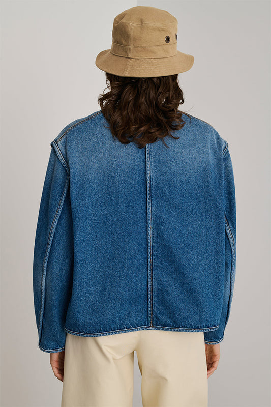 Veste Agatha - Bleu - Coton - Femme