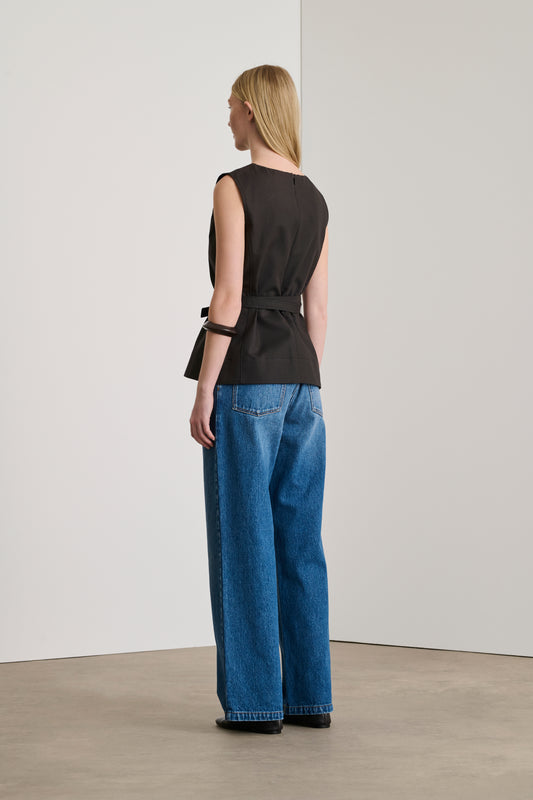 Top Chance - Charbon - Coton - Femme