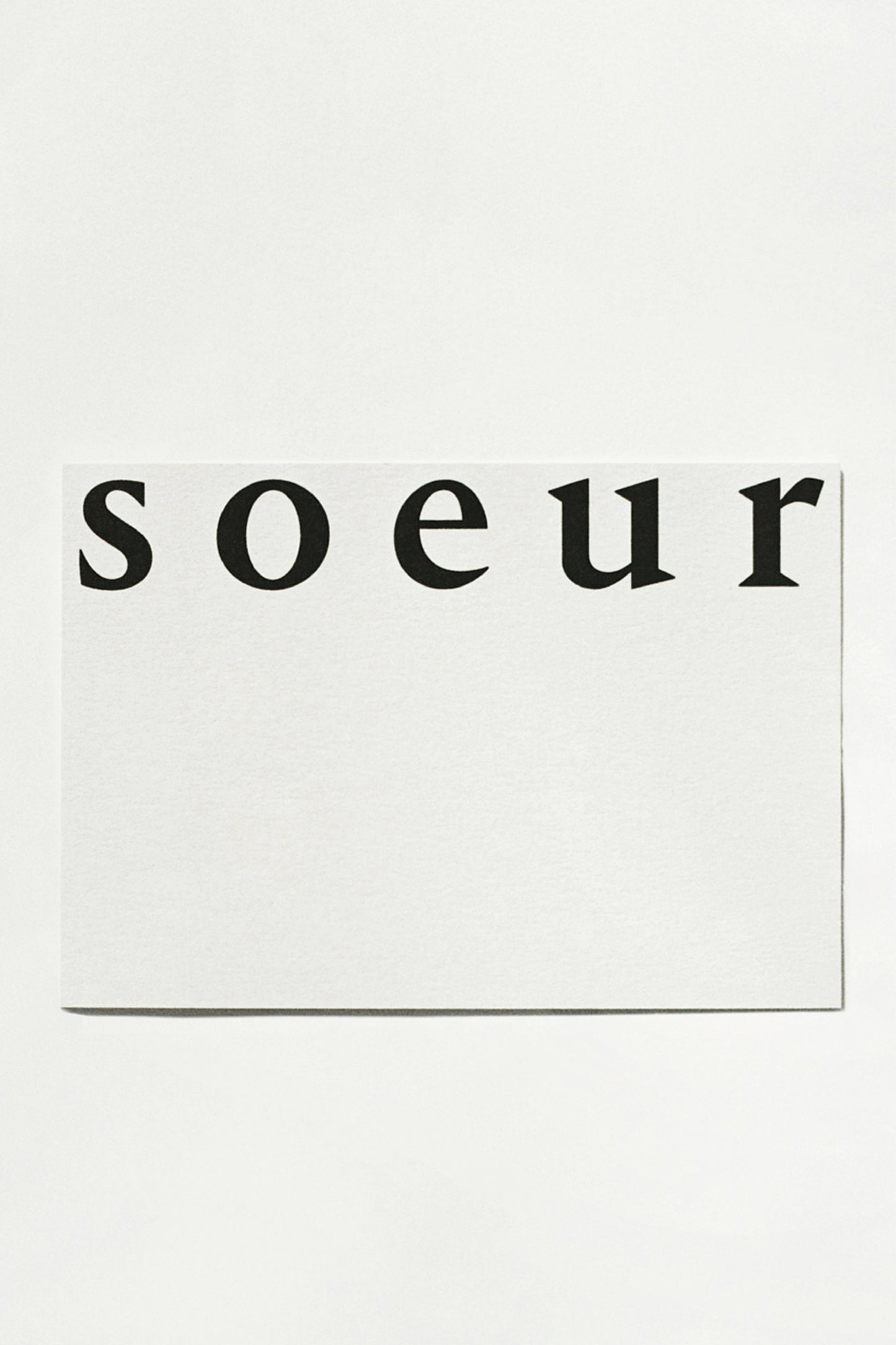 Soeur E-Gift Card N°5