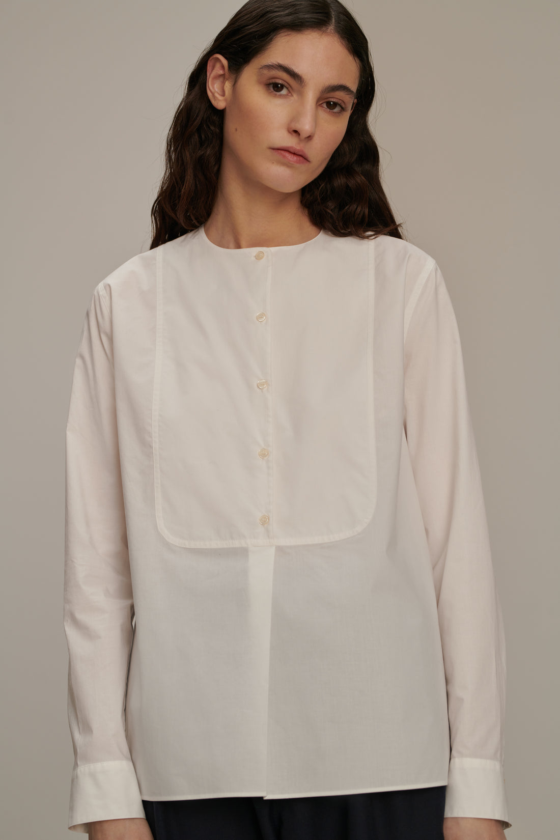 Chemise Cecile - Blanc Cassé - Coton - Femme